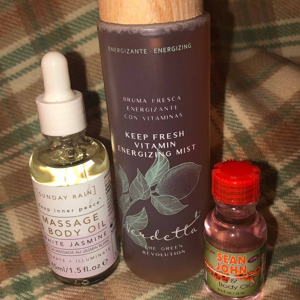 Sunday Rain And Sean John Body Oils And A Mist